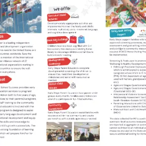 Early Steps to School Success Brochure