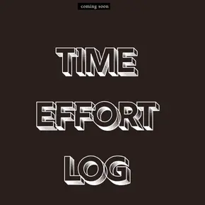 time & effort log
