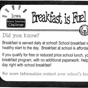 Breakfast is Fuel for School