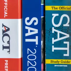 Standardized testing prep books