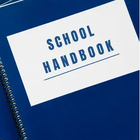 Image of School handbook cover