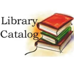 stacked library books