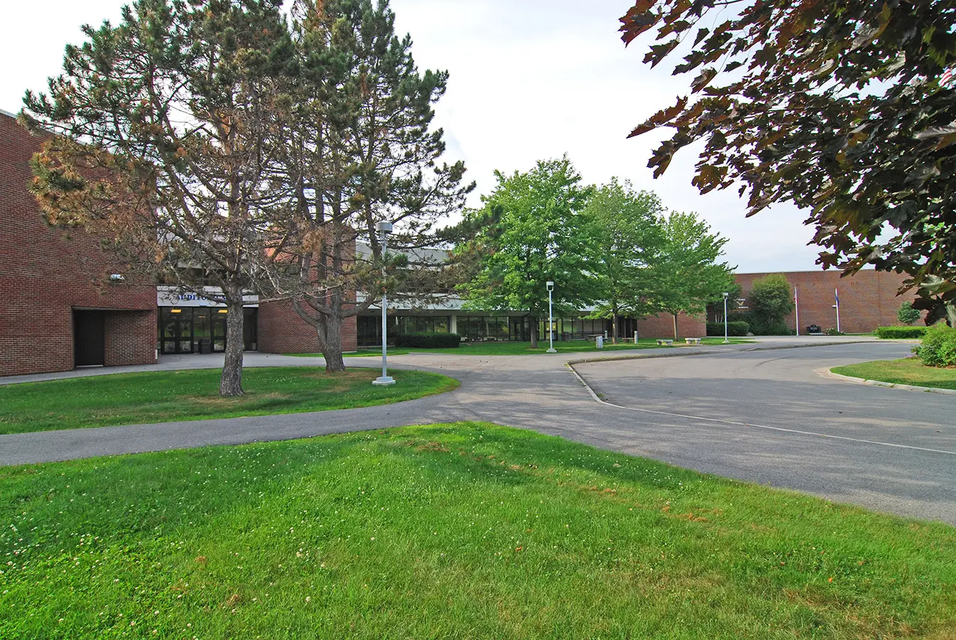 Front of Gilford High School