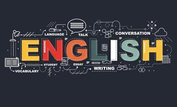 image depicting aspects of the English language