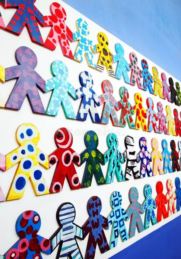 image of children holding hands
