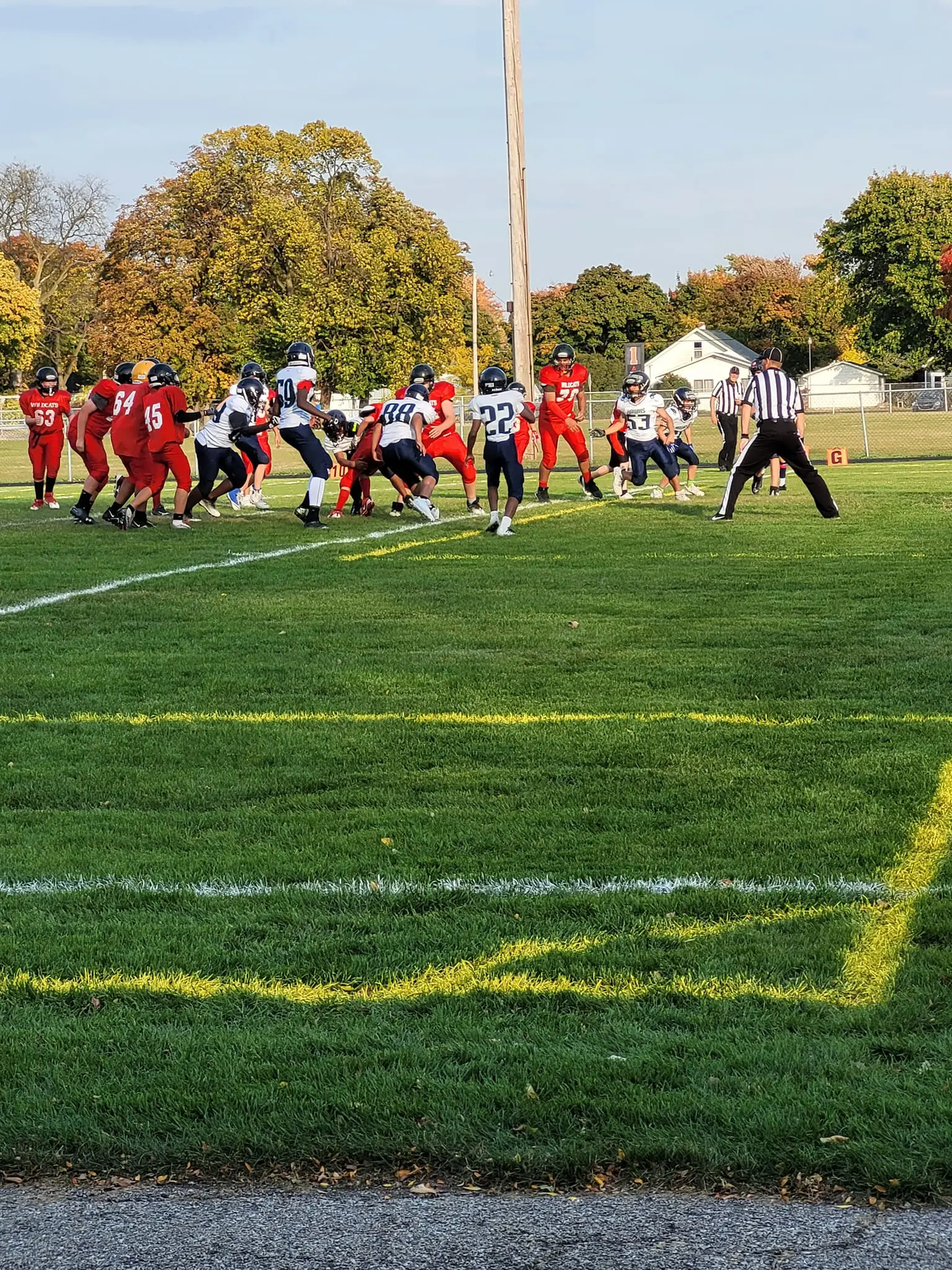 HMS Football in action