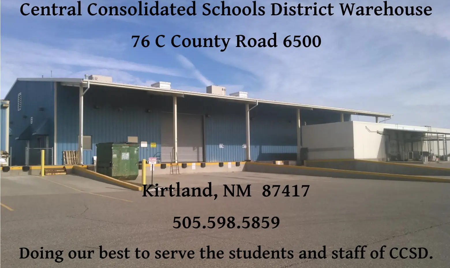 CCSD Warehouse