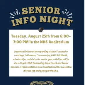 Senior Information Night