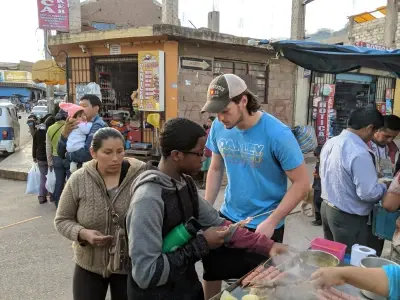 CCCSD students in Peru