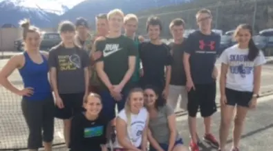 Track Team Photo