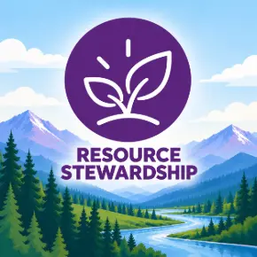 graphic of pillar 4 resource stewardship