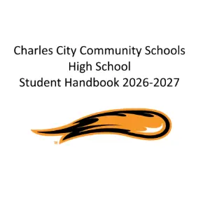 Charles City High School Student handbook front page
