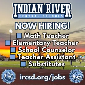 Image listing employment opportunities at IRCSD