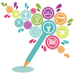 Pencil and education clip art