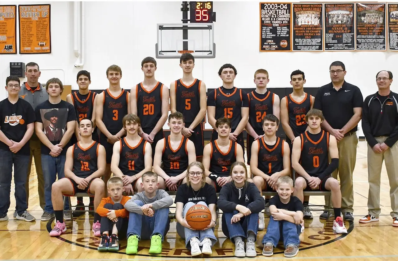 Basketball group photo