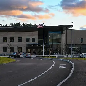 Front of SHS building