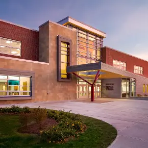 Front of SMS building