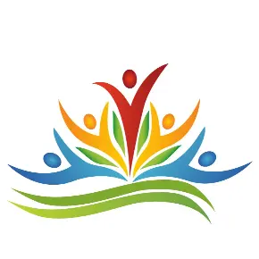 harmony logo with image of house and book.