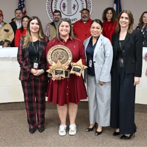 Recognized for earning "B" ratings. 