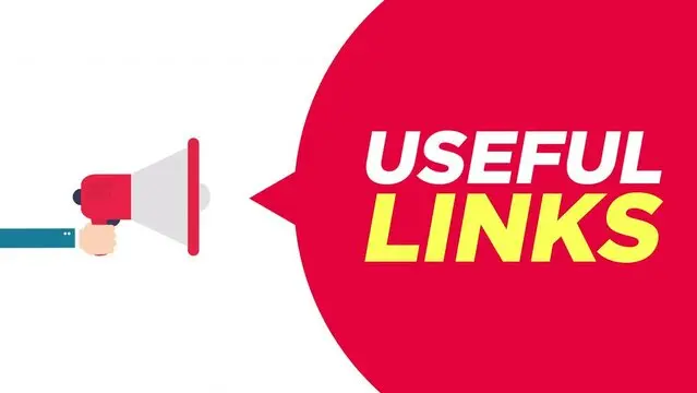 useful links colored image