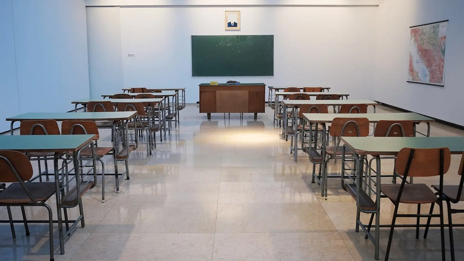 Classroom at Jonesville Middle School