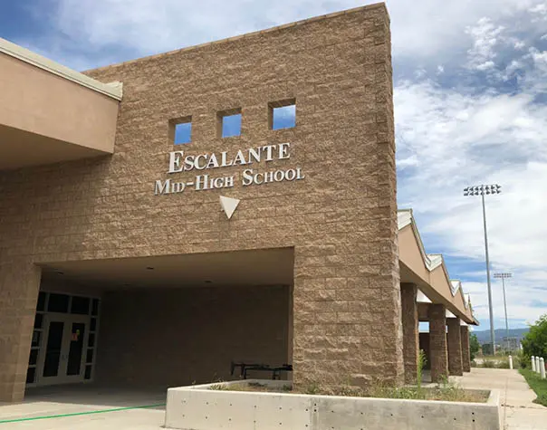 Escalante Middle-High School facade