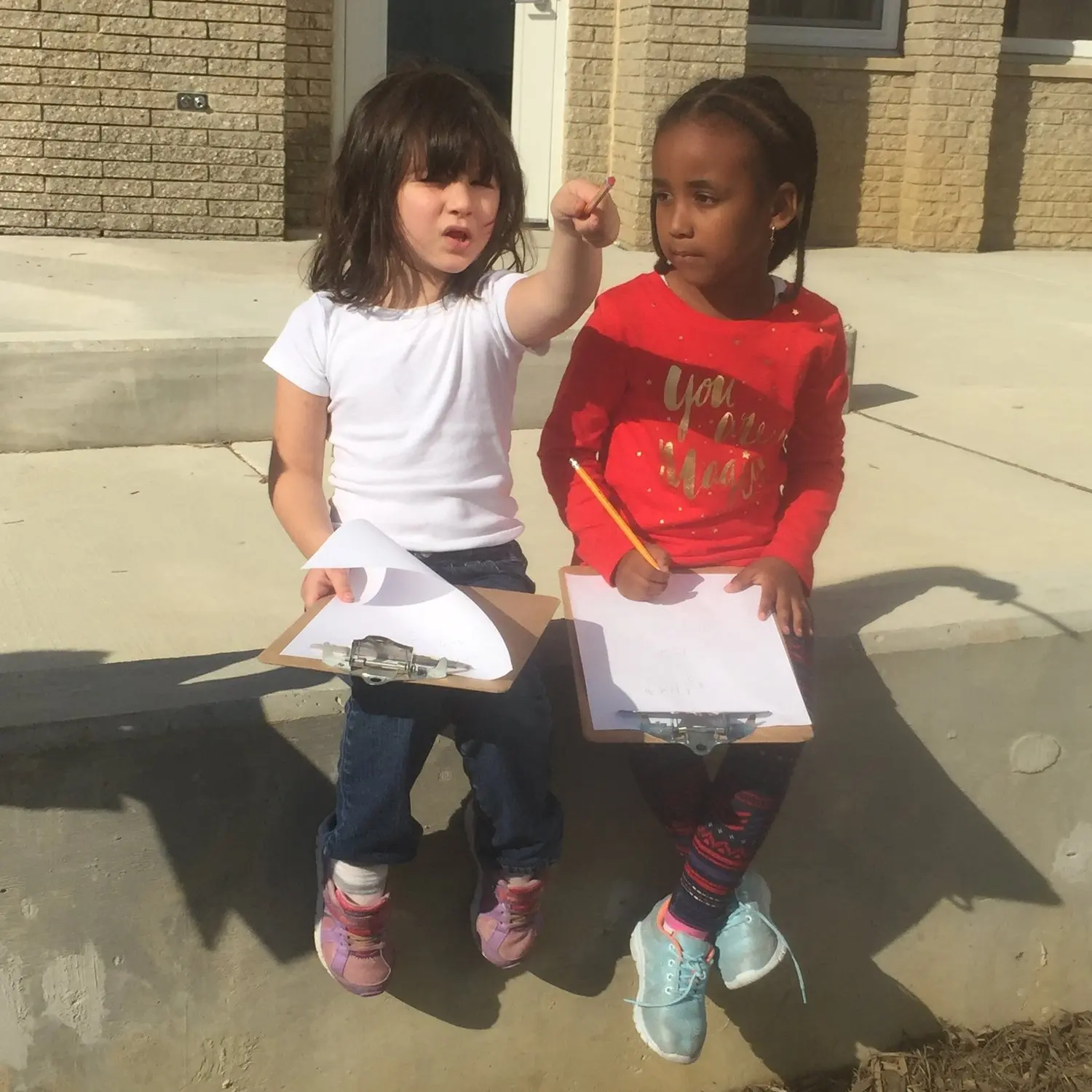 Students Sitting