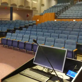 Auditorium podium