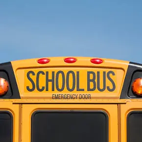 Back of a School Bus