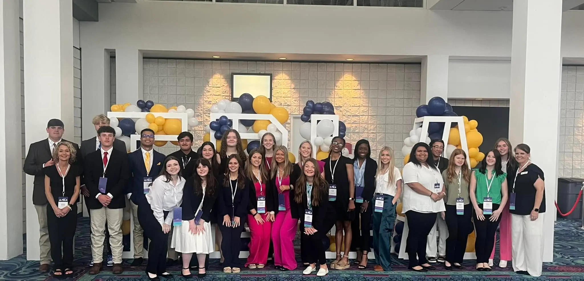 FBLA Members and Staff at State Conference