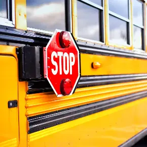 School Bus Stop sign