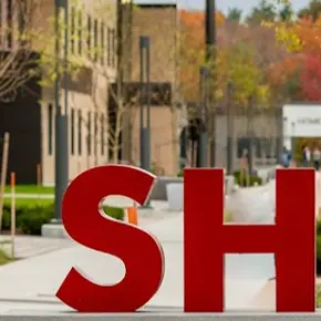 Front of SHS building