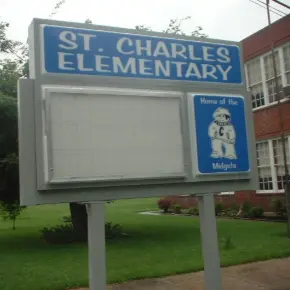 St. Charles Elementary sign